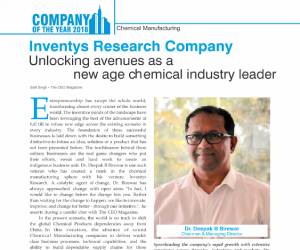CEO Magazine- Company for the Year 2018